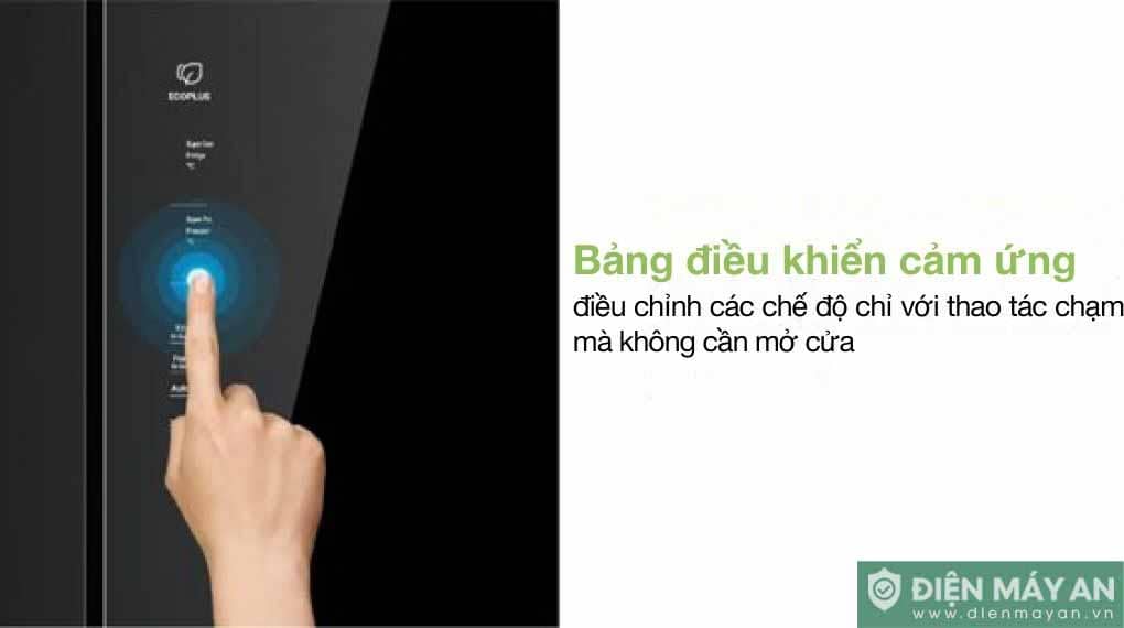 Tủ lạnh Aqua Inverter 410 lít AQR-M466XA(GB)